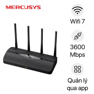 Router Wifi 7 Mercusys MR27BE BE3600 băng tần kép