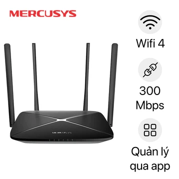 Router WiFi Mercusys 4G LTE 300Mbps MB115-4G