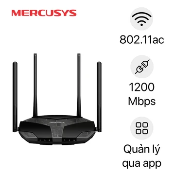 Router Wifi băng tần kép AC1200 Mercusys MB235-4G