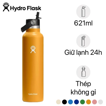 Bình giữ nhiệt Hydro Flask Standard Flex Straw Cap 621ml S21FS