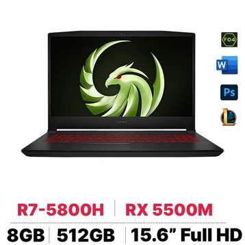 Laptop MSI Gaming Bravo 15 B5DD-275VN - Cũ Trầy Xước