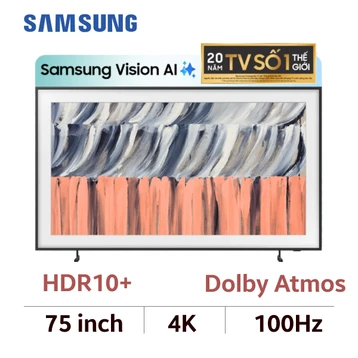 Smart tivi Samsung khung tranh 4K 75 inch 2026 (75LS03H)