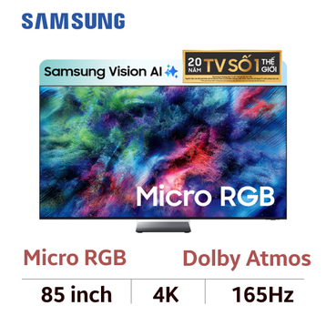 Smart tivi Samsung Micro RGB 4K 85 inch 2026 (A85R95H)