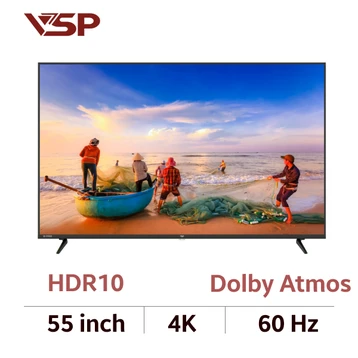 Smart Tivi VSP QLED UHD 4K 55 inch 2025 (VUE55GSU01)