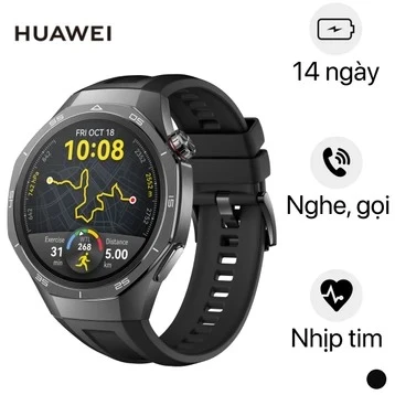 Đồng hồ thông minh Huawei Watch GT 5 Pro 46mm dây cao su - Đã Kích Hoạt