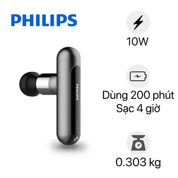 Súng massage fascial gun Philips PPM7303 - Cũ