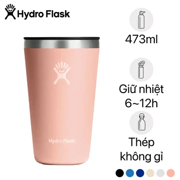 Ly giữ nhiệt Hydro Flask All Around Tumbler Press-in Lid 473ml T16CPB