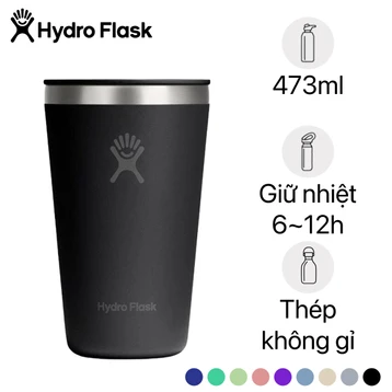 Ly giữ nhiệt Hydro Flask All Around Tumbler Press-in Lid 473ml T16CPC