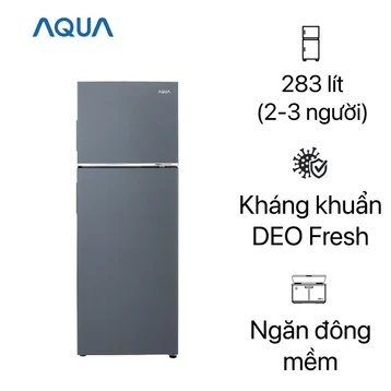 Tủ lạnh AQUA 283 lít 2024 (AQR-T299FA(SL))