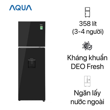 Tủ lạnh AQUA 358 lít 2024 (AQR-T410FA(WGB))