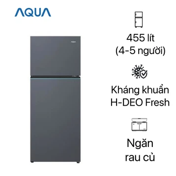 Tủ lạnh AQUA 455 lít 2024 (AQR-T518FA(SL))