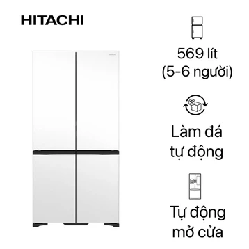 Tủ lạnh Hitachi Multidoor 569L 2020 (R-WB640VGV0X MGW)