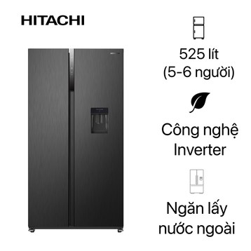 Tủ lạnh Hitachi Side By Side 525L 2024 (HRSN9552DWDXVN)
