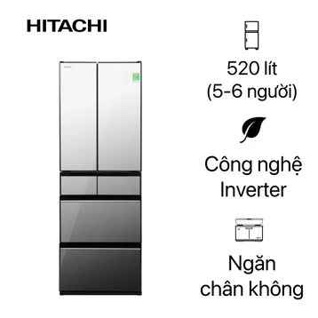 Tủ lạnh Hitachi Multidoor 520L 2022 (R-HW540RV X)