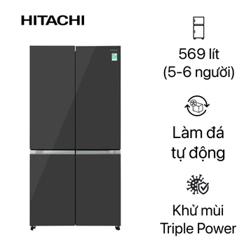 Tủ lạnh Hitachi Multidoor 569L 2021 (R-WB640PGV1 GMG)
