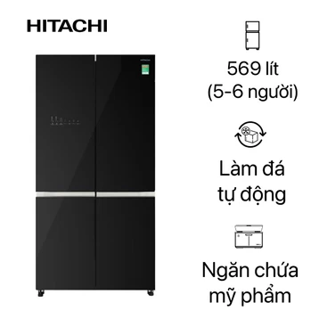 Tủ lạnh Hitachi Multidoor 569L 2020 (R-WB640VGV0 GBK)