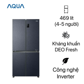 Tủ lạnh AQUA Multidoor 469 lít 2024 (AQR-M532XA(CBC))