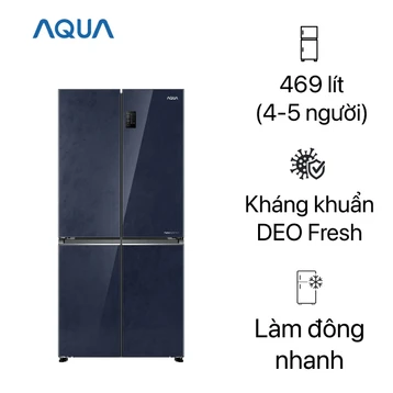 Tủ lạnh AQUA Multidoor 469 lít 2024 (AQR-M560XA(GL))