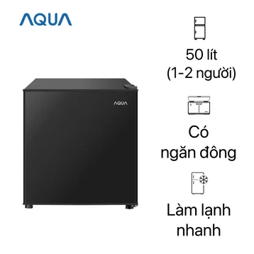 Tủ lạnh AQUA 50l ít 2024 (AQR-D60FA(BS))