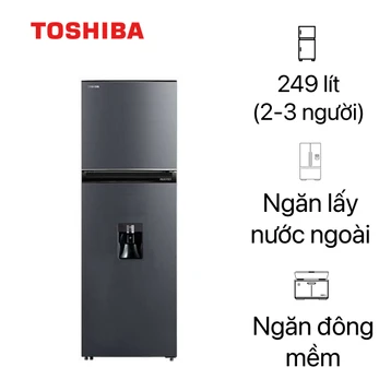 Tủ lạnh Toshiba 249 lít 2021 (GR-RT325WE-PMV(06)-MG)