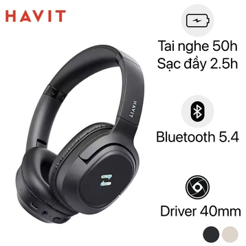 Tai nghe Bluetooth chụp tai Havit H612BT Pro (ANC)