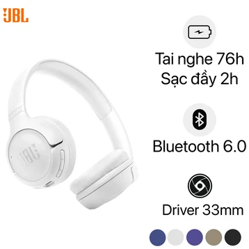Tai nghe Bluetooth chụp tai JBL Tune 530BT