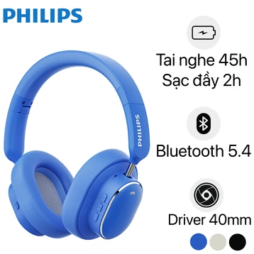 Tai nghe Bluetooth chụp tai Philips TAH5519 