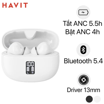 Tai nghe Bluetooth True Wireless Havit TW917 Pro