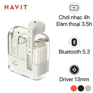 Tai nghe Bluetooth True Wireless Havit TW981