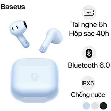 Tai nghe Bluetooth True Wireless Baseus Bass BS2 Lite