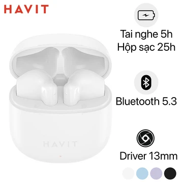 Tai nghe Bluetooth True Wireless Havit TW976