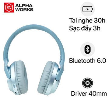 Tai nghe Bluetooth chụp tai Alpha Works Lite 500