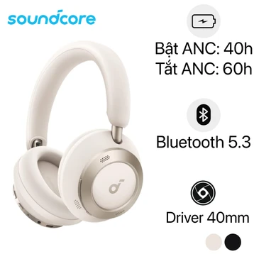 Tai nghe Bluetooth chụp tai Anker Soundcore Space One Pro (A3062)