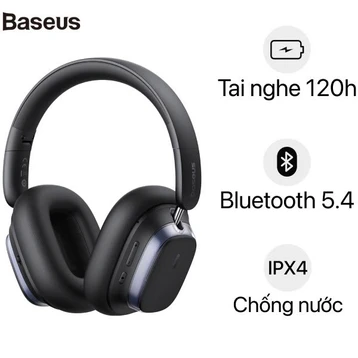 Tai nghe Bluetooth chụp tai Baseus Bowie H1S