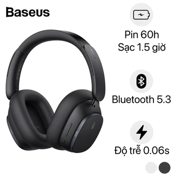 Tai nghe Bluetooth chụp tai Baseus H1 Pro