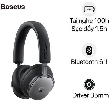 Tai nghe Bluetooth chụp tai Baseus Inspire XH1