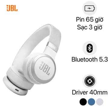 Tai nghe Bluetooth chụp tai JBL Live 670NC