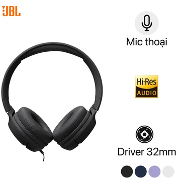 Tai nghe chụp tai có dây JBL Tune 520C