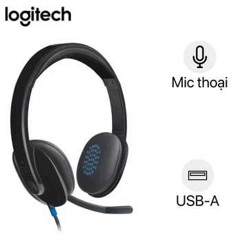 Tai nghe chụp tai có dây Logitech H540 USB