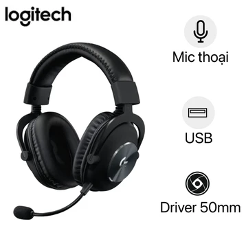 Tai nghe chụp tai có dây Gaming Logitech Pro X
