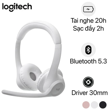 Tai nghe Bluetooth chụp tai Gaming Logitech ZONE 300