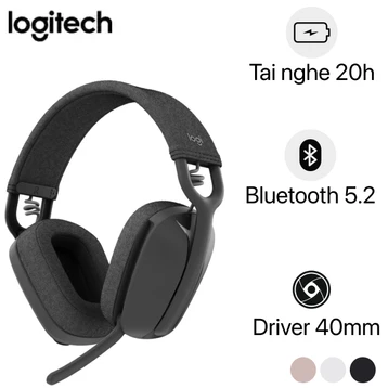 Tai nghe Bluetooth chụp tai Gaming Logitech Zone Vibe 100