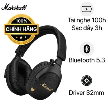 Tai nghe chụp tai chống ồn Marshall Monitor III ANC