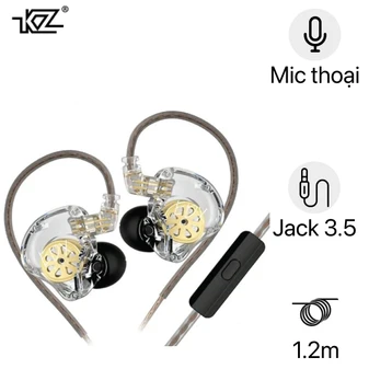 Tai nghe có dây KZ EDX Lite (có mic)