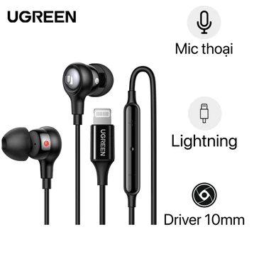 Tai nghe có dây Ugreen Lightning - EP103