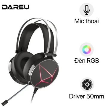 Tai nghe chụp tai Gaming DareU EH722X