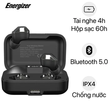 Tai nghe Bluetooth kiêm sạc dự phòng Energizer UB2609