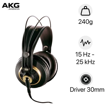 Tai nghe kiểm âm Semi-Open AKG K240 Studio