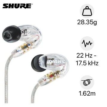 Tai nghe kiểm âm nhét tai Shure SE215-CL (Trong Suốt)