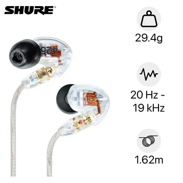 Tai nghe kiểm âm nhét tai Shure SE425-CL (Trong Suốt)